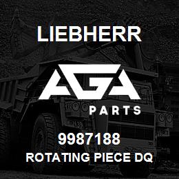 9987188 Liebherr ROTATING PIECE DQ | AGA Parts