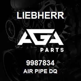 9987834 Liebherr AIR PIPE DQ | AGA Parts