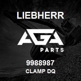 9988987 Liebherr CLAMP DQ | AGA Parts