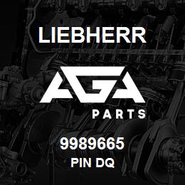 9989665 Liebherr PIN DQ | AGA Parts