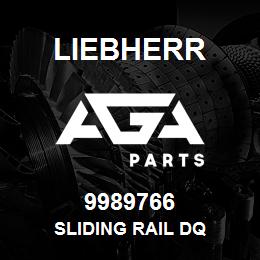 9989766 Liebherr SLIDING RAIL DQ | AGA Parts