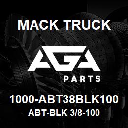 1000-ABT38BLK100 Mack Truck ABT-BLK 3/8-100 | AGA Parts