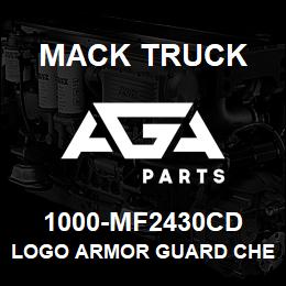 1000-MF2430CD Mack Truck LOGO ARMOR GUARD CHEVRON | AGA Parts