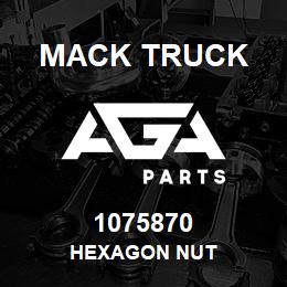 1075870 Mack Truck HEXAGON NUT | AGA Parts