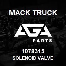 1078315 Mack Truck SOLENOID VALVE | AGA Parts