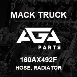 160AX492F Mack Truck HOSE, RADIATOR | AGA Parts