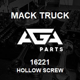 16221 Mack Truck HOLLOW SCREW | AGA Parts