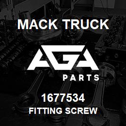 1677534 Mack Truck FITTING SCREW | AGA Parts