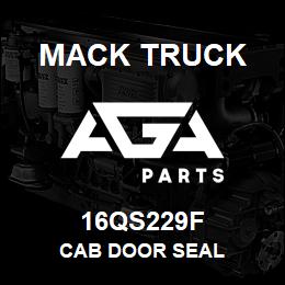 16QS229F Mack Truck CAB DOOR SEAL | AGA Parts