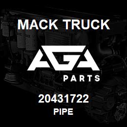 20431722 Mack Truck PIPE | AGA Parts