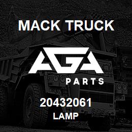 20432061 Mack Truck LAMP | AGA Parts