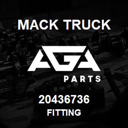 20436736 Mack Truck FITTING | AGA Parts