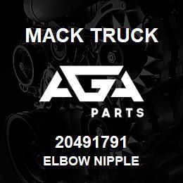 20491791 Mack Truck ELBOW NIPPLE | AGA Parts