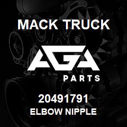 20491791 Mack Truck ELBOW NIPPLE | AGA Parts