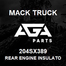 204SX389 Mack Truck REAR ENGINE INSULATOR KIT | AGA Parts