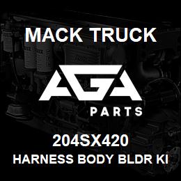 204SX420 Mack Truck HARNESS BODY BLDR KIT | AGA Parts