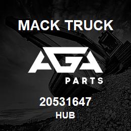 20531647 Mack Truck HUB | AGA Parts
