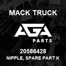 20586428 Mack Truck NIPPLE, SPARE PART KIT | AGA Parts