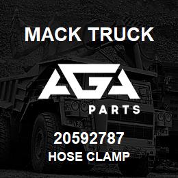 20592787 Mack Truck HOSE CLAMP | AGA Parts