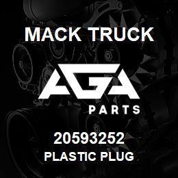 20593252 Mack Truck PLASTIC PLUG | AGA Parts