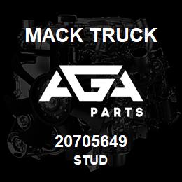 20705649 Mack Truck STUD | AGA Parts