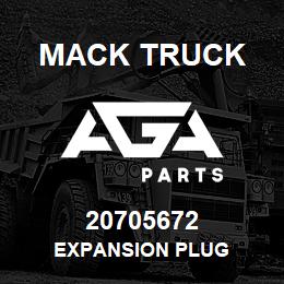 20705672 Mack Truck EXPANSION PLUG | AGA Parts