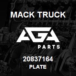 20837164 Mack Truck PLATE | AGA Parts