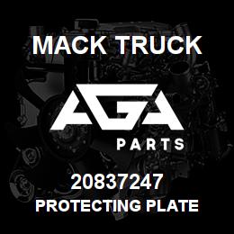 20837247 Mack Truck PROTECTING PLATE | AGA Parts