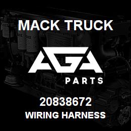 20838672 Mack Truck WIRING HARNESS | AGA Parts