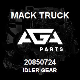20850724 Mack Truck IDLER GEAR | AGA Parts