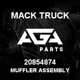 20854874 Mack Truck MUFFLER ASSEMBLY | AGA Parts