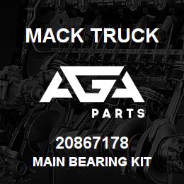 20867178 Mack Truck MAIN BEARING KIT | AGA Parts