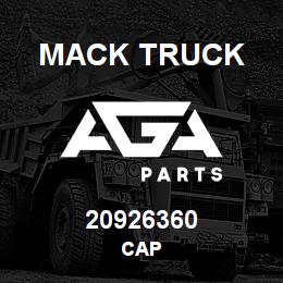 20926360 Mack Truck CAP | AGA Parts