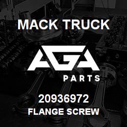 20936972 Mack Truck FLANGE SCREW | AGA Parts