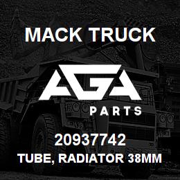 20937742 Mack Truck TUBE, RADIATOR 38MM OD | AGA Parts