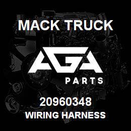 20960348 Mack Truck WIRING HARNESS | AGA Parts
