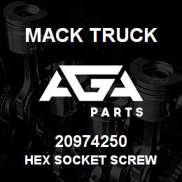 20974250 Mack Truck HEX SOCKET SCREW | AGA Parts