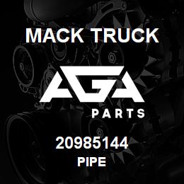 20985144 Mack Truck PIPE | AGA Parts