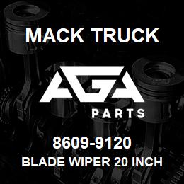 8609-9120 Mack Truck BLADE WIPER 20 INCH | AGA Parts