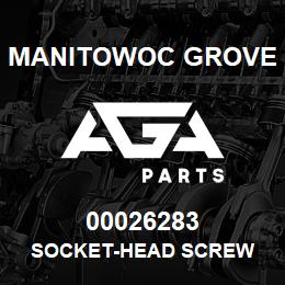 00026283 Manitowoc Grove SOCKET-HEAD SCREW | AGA Parts