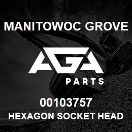 00103757 Manitowoc Grove HEXAGON SOCKET HEAD CAP SCREW | AGA Parts