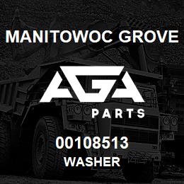 00108513 Manitowoc Grove WASHER | AGA Parts