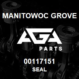 00117151 Manitowoc Grove SEAL | AGA Parts