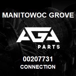 00207731 Manitowoc Grove CONNECTION | AGA Parts