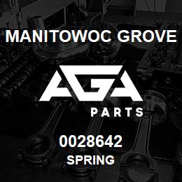 0028642 Manitowoc Grove SPRING | AGA Parts