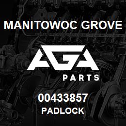 00433857 Manitowoc Grove PADLOCK | AGA Parts