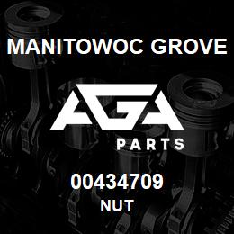 00434709 Manitowoc Grove NUT | AGA Parts
