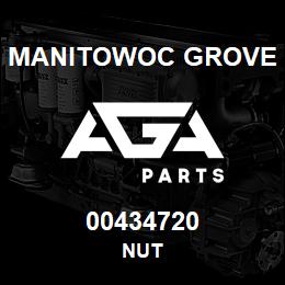 00434720 Manitowoc Grove NUT | AGA Parts