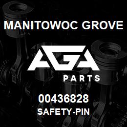 00436828 Manitowoc Grove SAFETY-PIN | AGA Parts