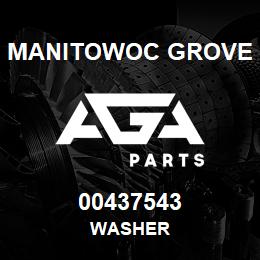 00437543 Manitowoc Grove WASHER | AGA Parts